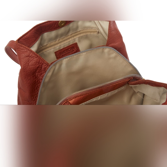 American Leather Co Leather Shoulder Bag - Picture 3 of 3